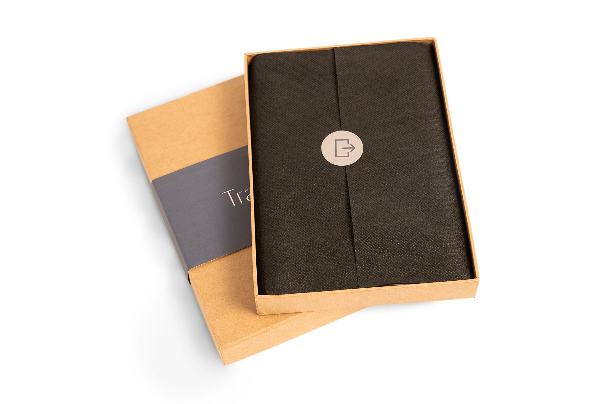 Family Leather Passport Wallet (Dark Brown)